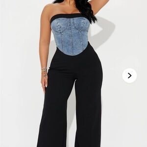 Dixie Jumpsuit - Black/combo